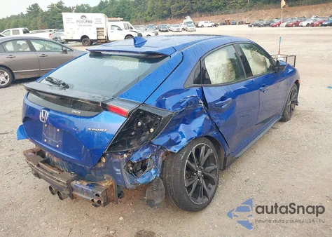 2017 Honda Civic Sport из США, поврежденный, VIN SHHFK7H4XHU417643